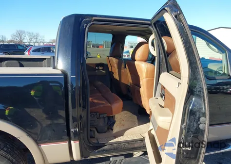 2007 Ford F-150 Lariat/Xlt из США, поврежденный, VIN 1FTPW12V07KC94221